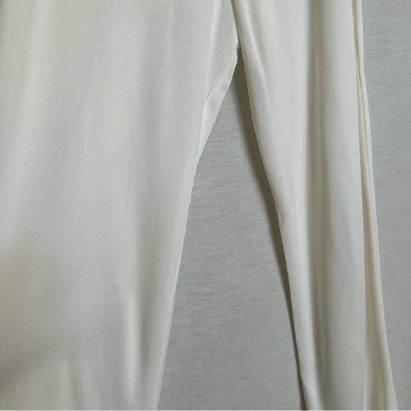 Misook Classic White Women's Knit Trousers - Picture 8 of 15